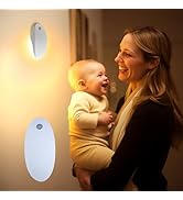 DAYBETTER Night Light for Kids - Baby Night Light Warm White 3000K with USB Rechargeable Battery ...