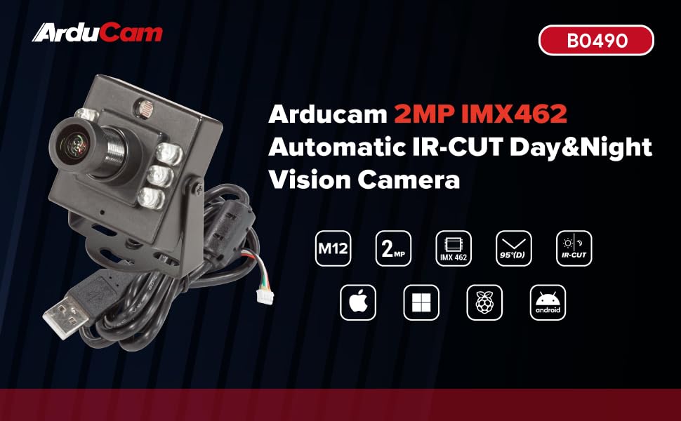 2MP IMX462 Day&Night Vision Camera