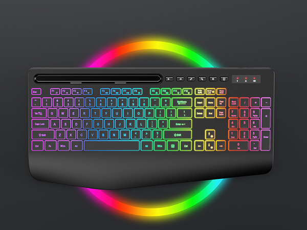 wireless keyboard backlit