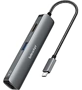 Teleadapt USB Type-C 5-in-1 Hub Adapter. 4K HDMI, 1Gbps Ethernet, 3 x USB 3.0 5Gbps Data Ports. I...