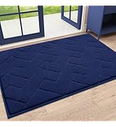 OLANLY Indoor Door Mat, 30x20, Dirt Resistant and Absorbent, Sturdy Non-Slip Rubber Backing, Easy...