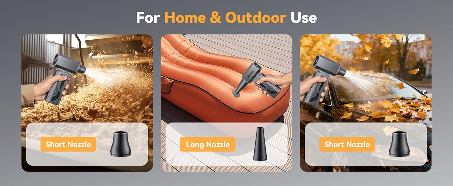 FOR HOME AND OUTDOOR USE