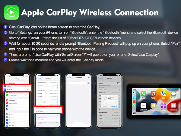 Carplay Wireless Connection