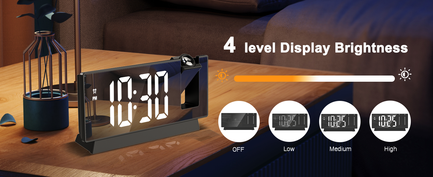 Projection Alarm Clock
