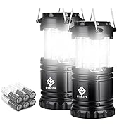 Etekcity Lantern Camping Essentials Lights, Led Lantern for Power Outages, Tent Lights for Emerge...