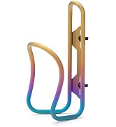 USHAKE Titanium Water Bottle Cages Bike MTB Water Bottle Holder Rainbow