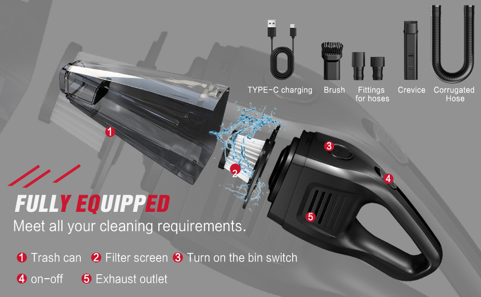 Handheld Vacuum Cordless