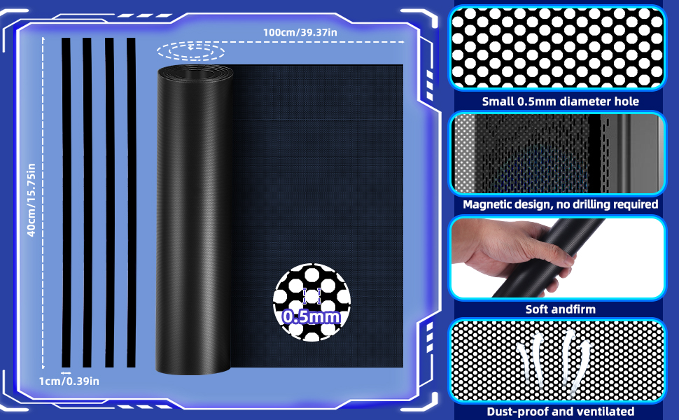 pc dust filter