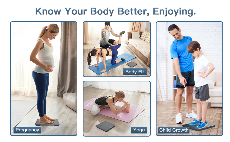 a collage of photos showing a pregnant woman and a baby doing yoga