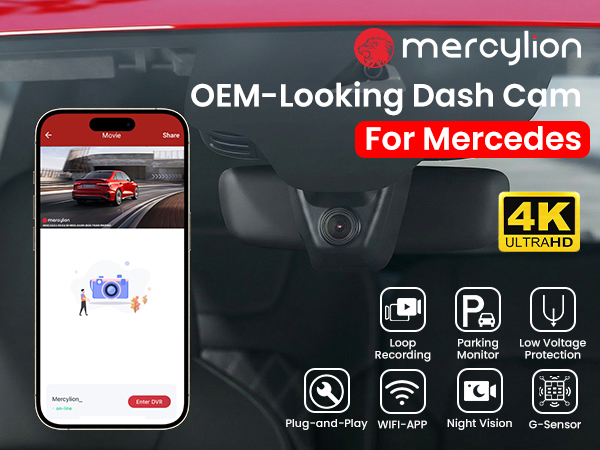 dashcam mercedes benz gle