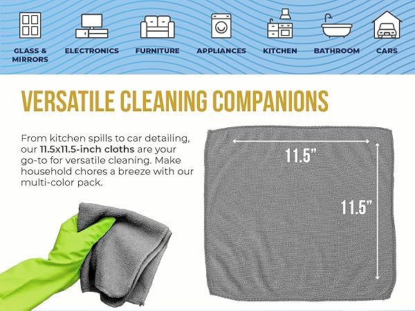 Microfiber Cleaning Cloth…