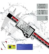 Digital Caliper Electronic Caliper Measuring Tool Precision Digital Vernier Caliper Inch/Millimet...
