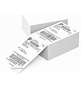 Phomemo 4X6 Thermal Labels - Shipping Labels, Thermal Printer Labels, Fan-Fold Labels for Shippin...