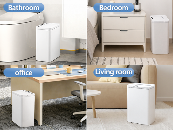 Rechargeable Motion Sensor Trash Can