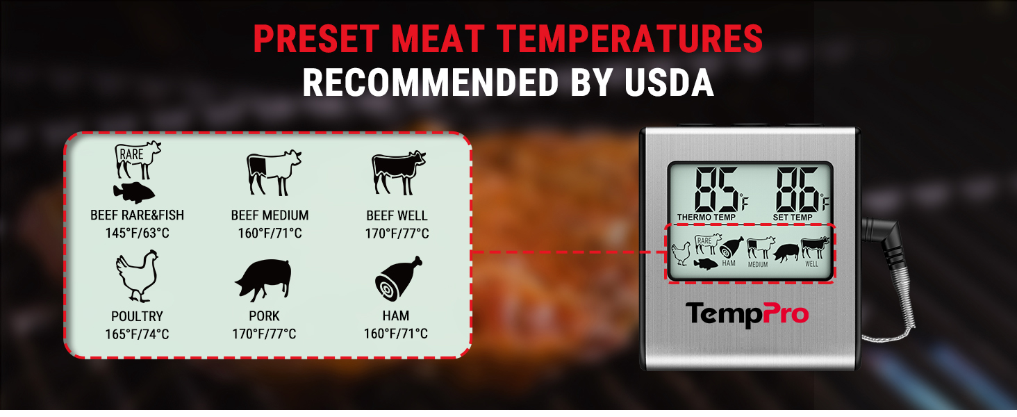 instant read thermometer kitchen thermometer grill thermometer