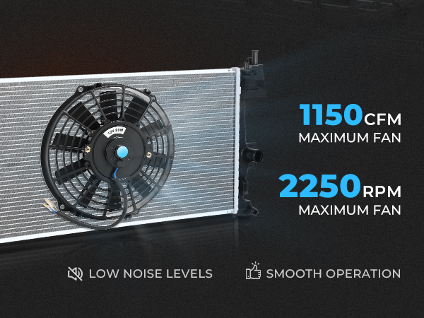 Electric Cooling Slim Radiator Fan