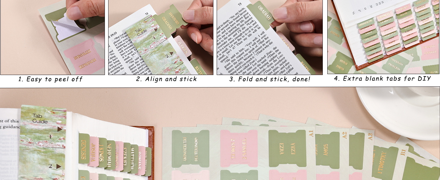Bible tabs