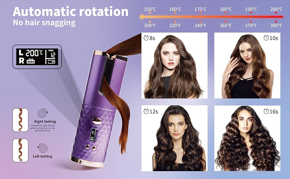 cordless curling iron