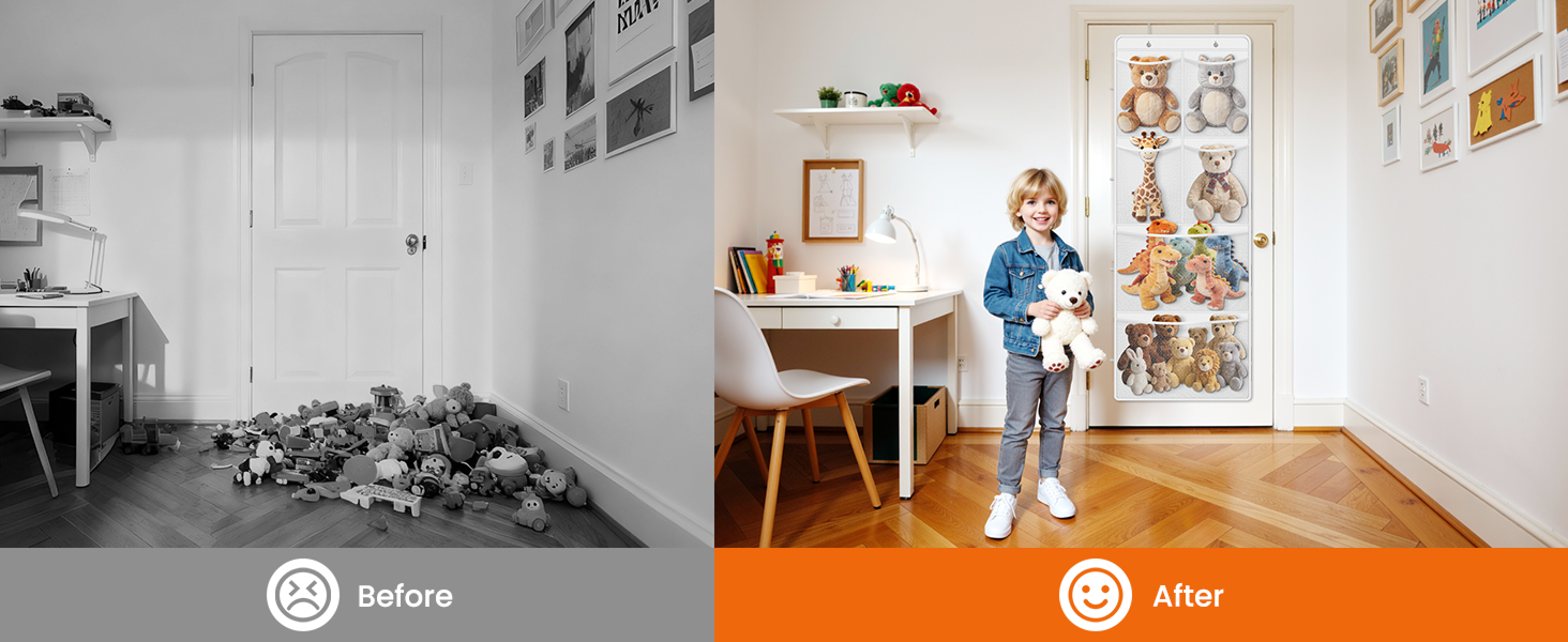storage for stuffed animals