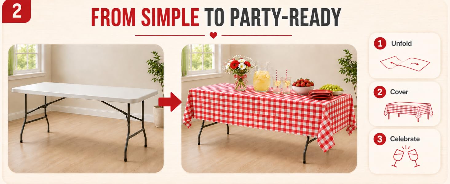 Checkered Tablecloth