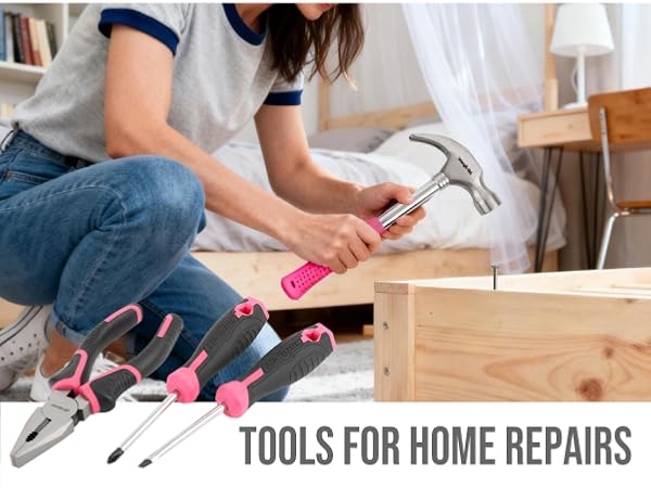 Tool Box Tool Set pink tool kit pink tool sets women household tool kit lady tool kit mini tool kit
