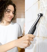 HOTO Wand Electric Spin Scrubber, Rechargeable Grout Cleaning Brush, IPX7 Full Body Waterproof B...