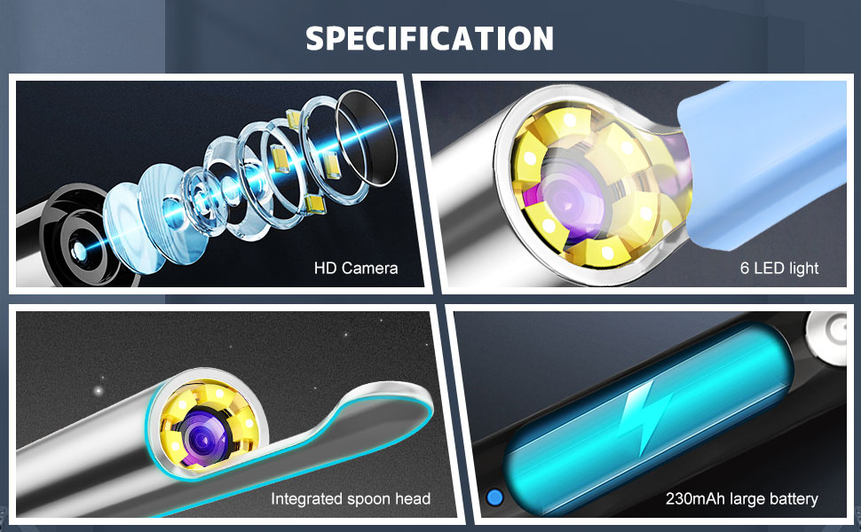Earwax Removal Kit with Light