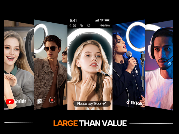 ring light with stand