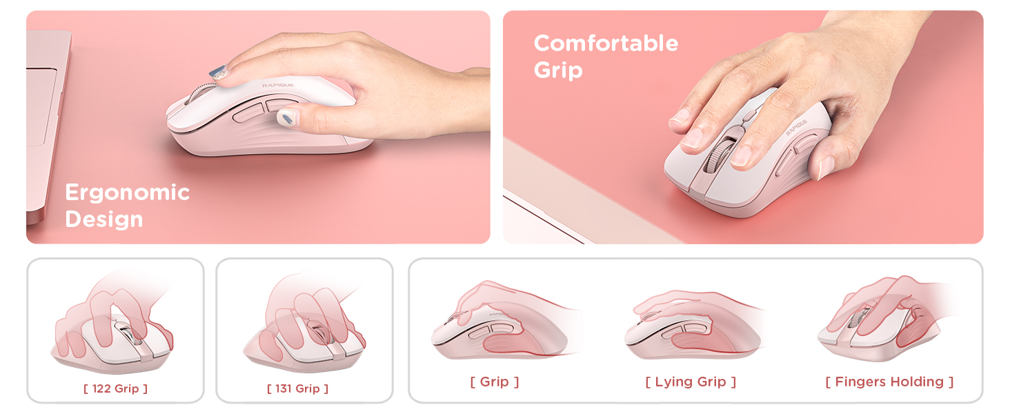 RAPIQUE R09 Bluetooth Wireless Mouse