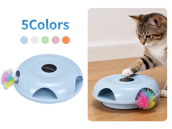 Interactive Whack-a-Mole Cat Toy