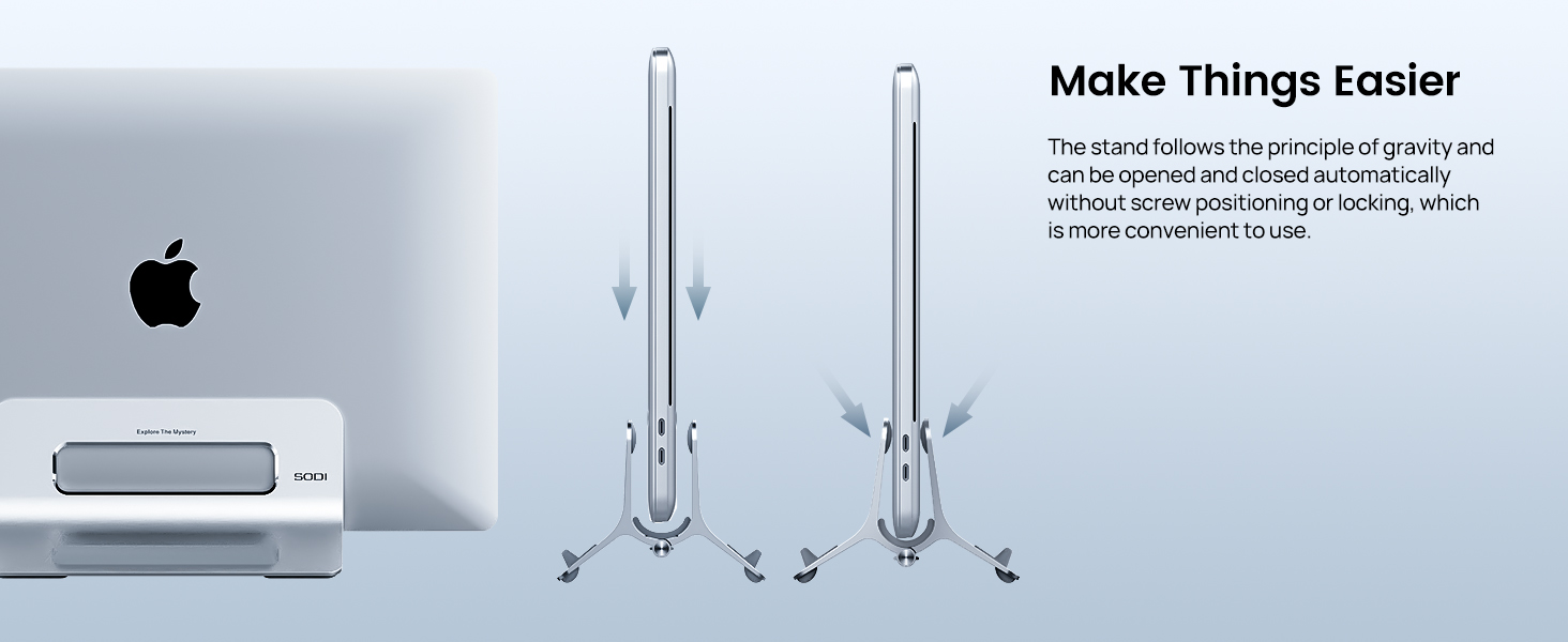 laptop holder vertical