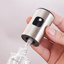 preventing clogs and allowing for more accurate oil control without dirtying your hands.