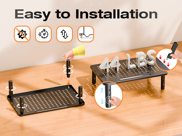 Canyora Computer Monitor Stand Riser with Storage