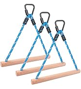 BeneLabel 3 Ninja Monkey Bars Obstacle, Obstacle Course Bars, Outdoor Play Set, Swing Accessory S...