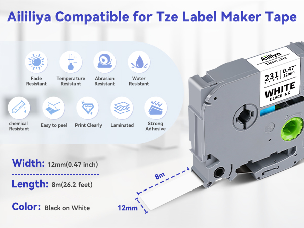 Tze-231 label tape