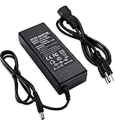 TOBWOLF 3 Prong DC 12V 8A Power Supply Adapter, 96W AC 100V-240V to DC 12V 8A Transformer, 12V 8A...