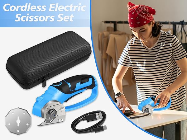 Cordless Electric Scissors
