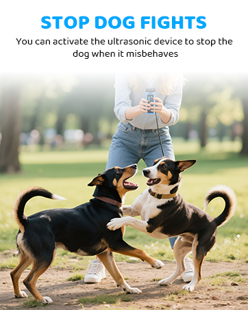 SAMULE Ultrasonic Dog Bark Deterrent Device