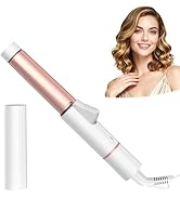 Ukliss Mini Travel Curling Iron 1 Inch, Dual Voltage 110-240V, 30s Fast Heating &amp; Ionic Ceramic, ...