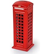 DS. DISTINCTIVE STYLE Retro Home Decor London Souvenirs 7 Inch British Telephone Booth Piggy Bank