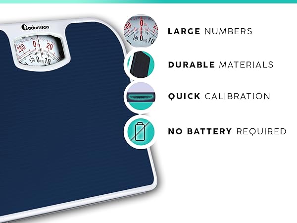 Adamson A21 Analog Scale Blue