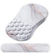 Mouse Pad Wrist Support, Laokiiy 2 in1 Keyboard Wrist Rest+ Ergonomic Mouse Pad, Non-Slip Wrist R...