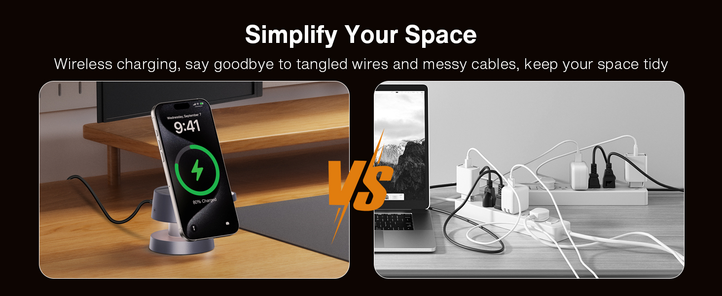 3 in 1 Wireless Charging Station