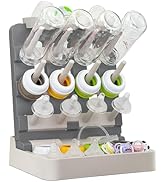 CINWWNI Baby Bottle Drying Rack, Vertical Standing Bottle Dryer Rack Holder-Space Saving Baby Bot...