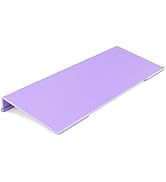 Rulyyo Ergonomic Computer Keyboard Stand - 17 Inch Purple Acrylic Keyboard Riser for Desk Tilted ...