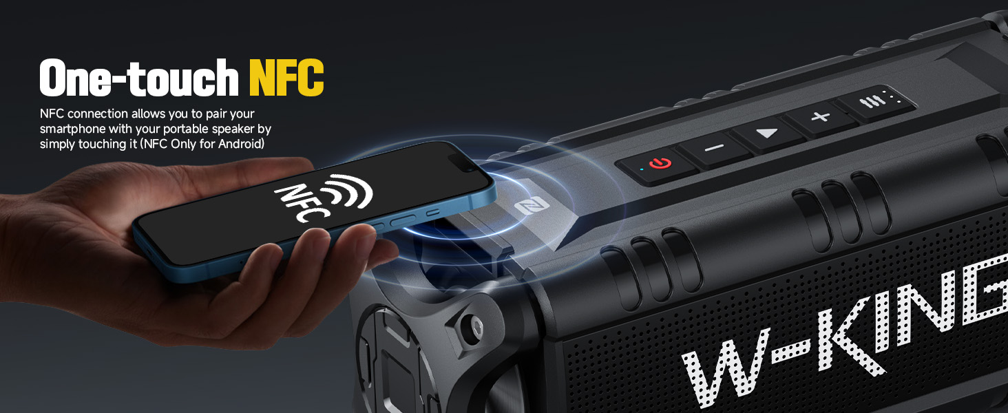 bluetooth speaker wireless loudest speakers portable speaker outdoor large waterproof speaker bass