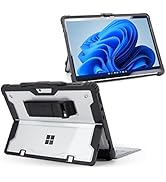 Omnpak Microsoft Surface Pro 8 Case 13" Shock-Resistant Rugged Protective Cover with Shoulder Str...