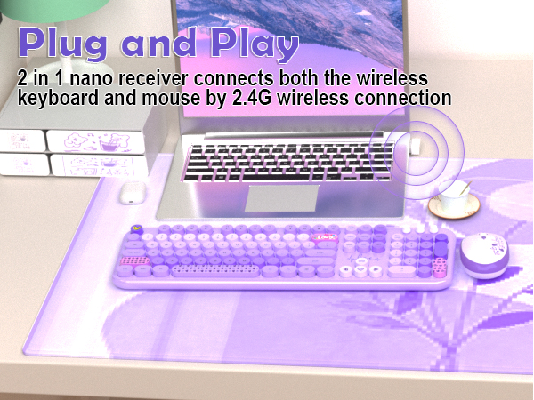Wireless Keyboard and Mouse