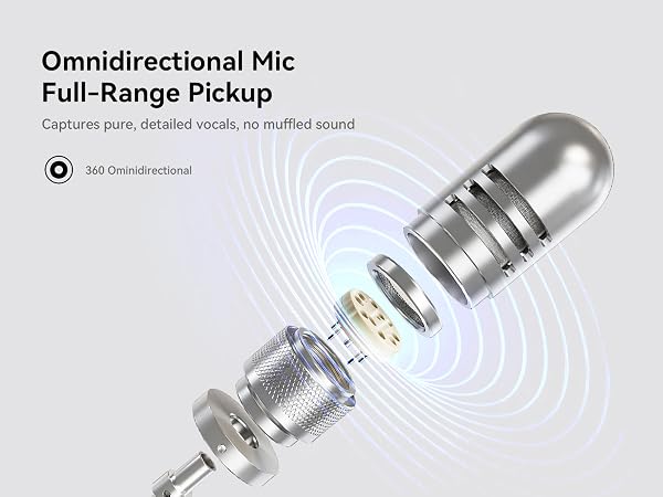 recording headphones with microphone