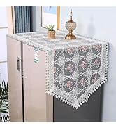 Refrigerator Dust Proof Cover Dustproof Washer and Dryer Covers for The Top Lace Fridge Dust Cove...